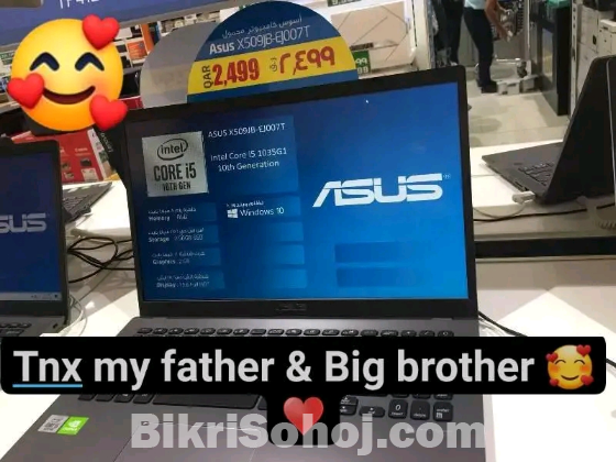 Asus Core i5 10 generation Laptop